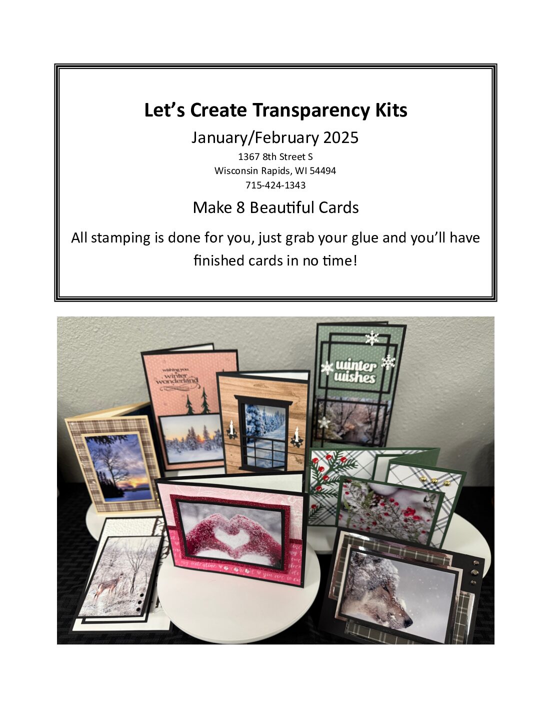 Jan/Feb 2025 Transparency Kit