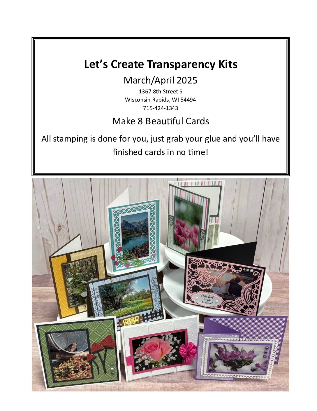 March/April 2025 Transparency Kit